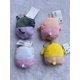 thumbnail image 4 of Bolsa de felpa Kawaii Sanrioed de 10Cm, Keroppi Kuromi Badbadtz-Maru Hellokittys My Melody Pachacco, monedero de felpa, colgante para bolsa de auriculares, 4 of 4