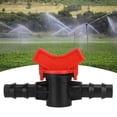 thumbnail image 3 of 20Pcs Straight Micro Garden Irrigation Lawn Watering Water Hose Connector Valve, 3 of 8
