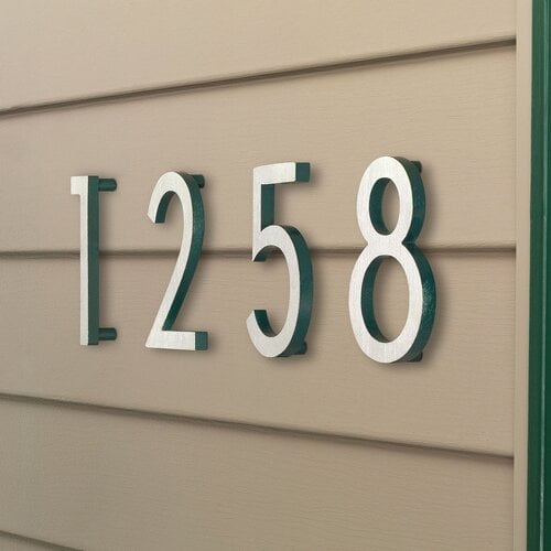 Montague Metal Products Inc. Floating Mount House Number