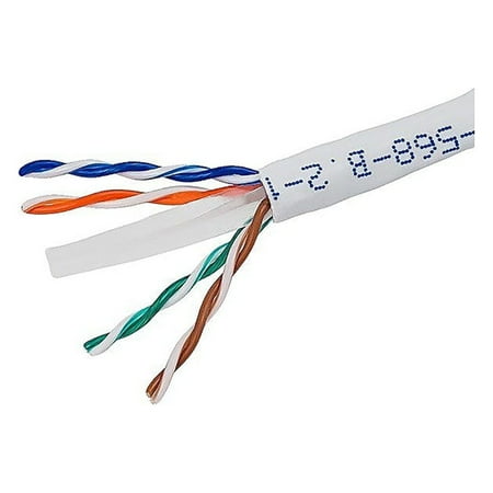 UPC: 0844660022732 | Monoprice – Bulk cable – 1000 ft – UTP – CAT 6 – stranded – white