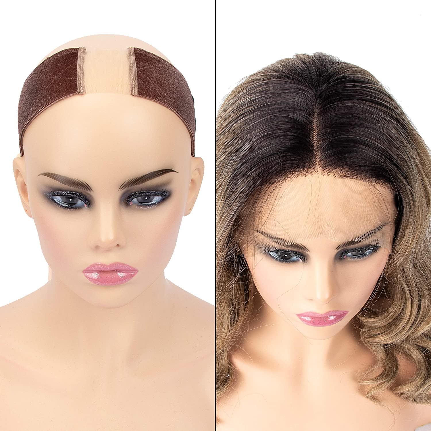 GEX Women's Wig Grip Wig Band Adjustable Elastic Comfort Headband with