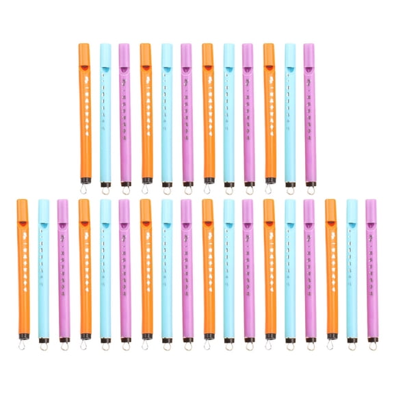ifundom Creative Animal Waterfowl Bird Whistles 40 Pieces Plastic Kids Toys in Assorted Colors