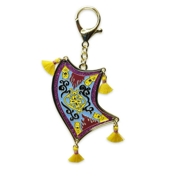 Disney Store Aladdin Magic Carpet Flair Bag Charm Jewelry Keychain