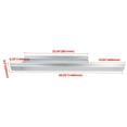 thumbnail image 2 of KOJEM Slip-on Rocker Panels Replacement for 2007-2013 2008 2009 2010 2011 2012 Chevy Silverado GMC Sierra 2 Door Standard Cab, 2 of 10