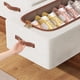 thumbnail image 5 of Shoe Storage Box Side Opening Space Saving Transparent Folding Shoe Cabinet Underbed Shoe Storage Box Car Shoe Rack, 5 of 5