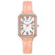 thumbnail image 2 of Sfonq Summer Clearance Mothers Day Gift for Grilfriend Womens Watches ,Rhinestone Bezel Ladies Watch Compact Small Square Watch Ladies Watch,Pink Buy 2 Save 10%, 2 of 2