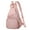 Pink, variant on Sling Bag for Women Crossbody Backpack Convertible Small Diaper Bag Hiking Daypacks Travel Shoulder Chest Bag