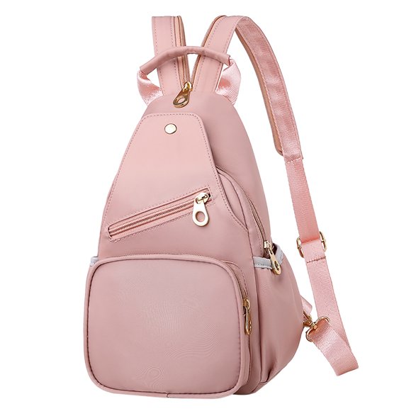 Faraee Crossbody Sling Bags for Women Leather Casual Chest Backpack Ladies Fashion Shoulder Purse