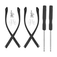 thumbnail image 5 of 2 pares de kit universal de reparación de gafas con brazos de repuesto TR90, tornillos y destornilladores, almohadillas para la nariz, gafas de sol y puntas para las patillas, 5 of 5
