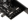 thumbnail image 3 of Tachiuwa 4 Pin Fan Speed Controller PCI PWM Temperature Control Six-channel Hub., 3 of 8