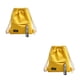 thumbnail image 1 of Guardurnaity Bolsa con cordón Suministros de viaje Artesanía Exquisitos accesorios para exteriores resistente Saco de lona Mochilas escolares Amarillo 2piezas, 1 of 6