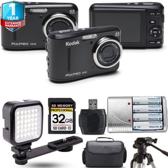 KODAK PIXPRO FZ43 Point Shoot Camera - Compact 16MP, 4X Zoom, HD