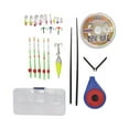 thumbnail image 3 of Mini invierno cañas de pesca sobre hielo, cañas de cabeza, ganchos de línea de pesca en la parte superior, accesorios de pesca sobre hielo azul, 3 of 10