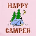 thumbnail image 2 of CafePress - Happy Camper Infant Bodysuit - Baby Light Bodysuit, Size Newborn - 24 Months, 2 of 4
