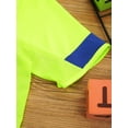 thumbnail image 5 of Yruioon Boys Girls Football Basketball Uniform Soccer Jerseys Short Sleeve Sport T-Shirt and Shorts Fluorescent Green 18, 5 of 7
