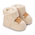 thumbnail image 4 of Infant Baby Slippers Girls Boys Booties Warm Socks Shoes Newborn Crib Footwear Prewalkers, 4 of 5