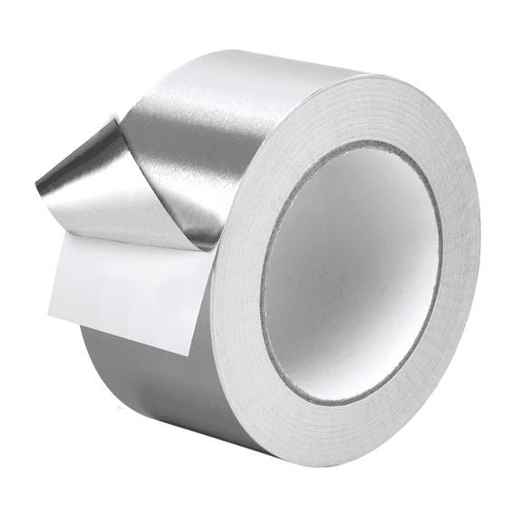 YUANSONG Aluminum Foil Tape, 2 Inch x 167 Feet (3.9 Mil) Heavy Duty High Temp HVAC Tape, Silver Metal Duct Tape for Sealing, Patching, Insulation, Ductwork, and DIY Projects