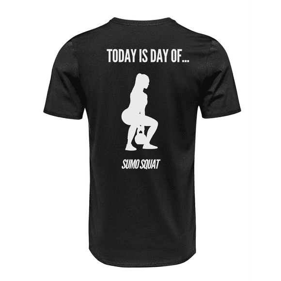 Playera de entrenamiento deportiva Sumo Squat GYMKER Playera Estilo Overside