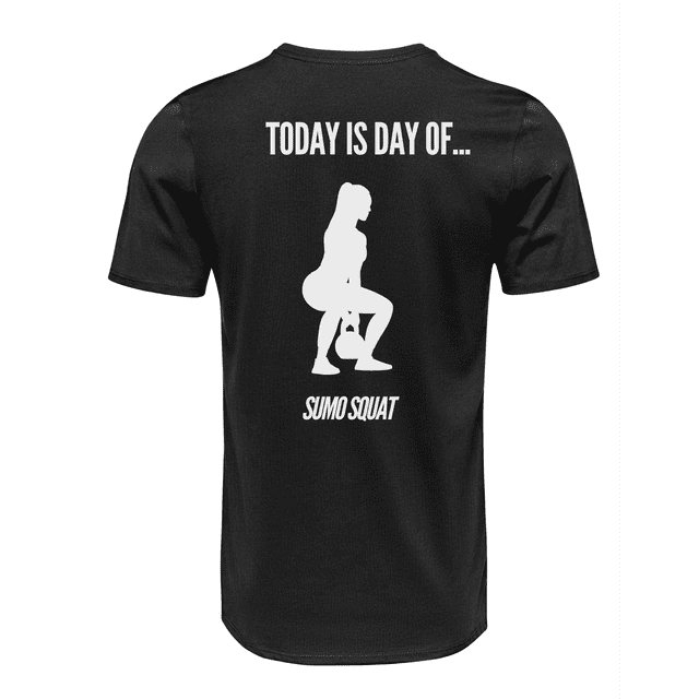 Playera de entrenamiento deportiva Sumo Squat GYMKER Playera Estilo Overside