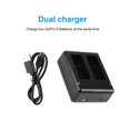 thumbnail image 1 of Dual Charger Portable Camera Accessories for GoPro 9 Sports Camera black, 1 of 4