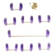 thumbnail image 4 of Estabilizador de teclado mecánico 2 especificaciones con accesorio de tapa de tecla de alambre dorado para DIYTransparent Purple, 4 of 8