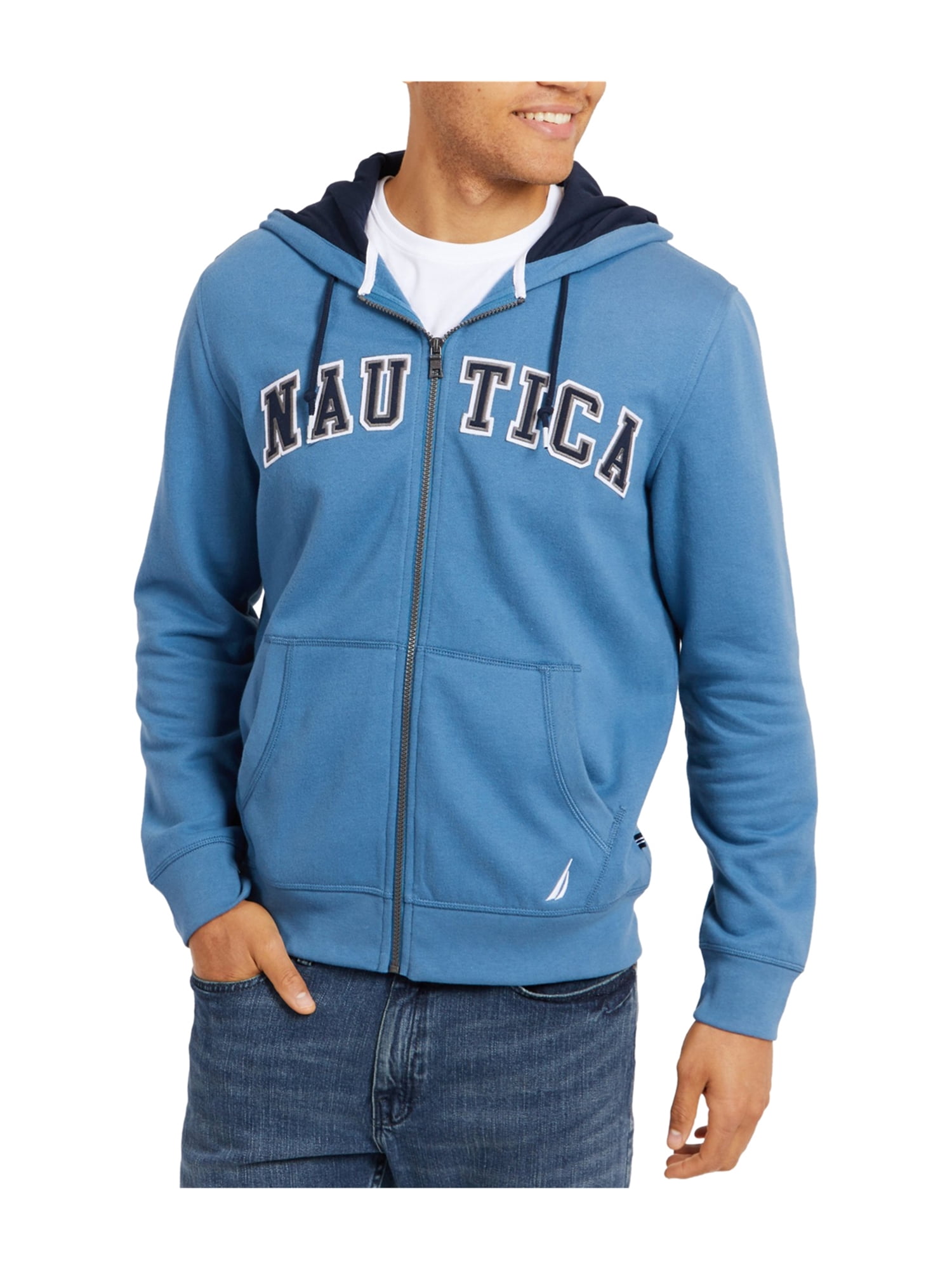 Nautica Mens Full-Zip Sweater Hoodie Sweatshirt Sweatshirt