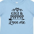 thumbnail image 4 of Inktastic Gigi and Poppop Love Me Girls Baby T-Shirt, 4 of 5