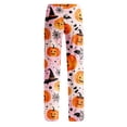 thumbnail image 5 of Womens Halloween Pajama Pants Loose Fit Sleep Lounge Bottoms Full Length Straight Leg Pull On Pajamas Elastic Waist No Drawstring Soft Homewear Orange L, 5 of 6
