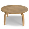 thumbnail image 6 of Simpli Home Payton 34 inch Wide Round Contemporary Coffee Table in Natural, 6 of 11