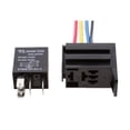 thumbnail image 4 of LOVIVER 3pcs 24V 30A 5 Broches Terminal SPST Relais Interrupteur d'Alimentation avec Prises Pré-Câblées, 4 of 8