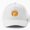 White, variant on Dad's the Man Baseball Hat, Best Dad Family Appreciation Statement Design, Classic Cap