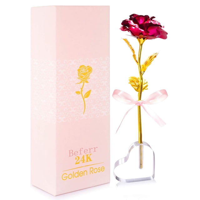 Flores eternas de cristal Galaxy Rose para el Día de la Madre