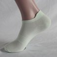 thumbnail image 2 of Ankle Socks - Sports Socks Breathable Mesh Running Socks Women's Summer Color Thin Boat Socks, Socks for Women,Color: Green Size: One Size, 2 of 5