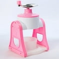 thumbnail image 1 of Ice Shaver Manual Hand Crank Shaved Mini Portable Picnic Snow Cone Machine Smoothie Ice Machine Mini Ice Shaver, 1 of 8