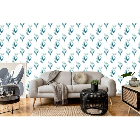 Bowood Flowers Peel and Stick Wallpaper 10'L x 24''W