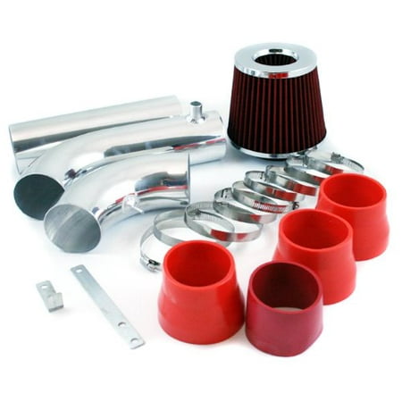 - 1994 1995 1996 1997 Chevrolet Camaro Z28 5.7L V8 Cold Air Intake System with Filter - Red