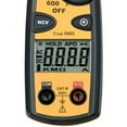 Ideal Clamp Meter, LCD, 600 A, 1.5 in (38 mm) Jaw Capacity, Cat III