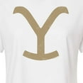 thumbnail image 3 of Yellowstone  - Y Brand - Juniors Cropped Cotton Blend T-Shirt, 3 of 6