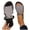 Silver, variant on ZACPNCV Womens Flat Sandals Open Toe Slide Slippers Rhinestone Buckle Embellishment Plus Size Comfortable Beach Shoes Summer