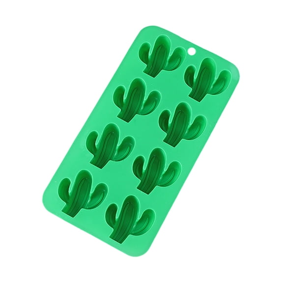 Food Grade Silicone Cactus Mold for Chocolate, Candy, Cookies, Fondant, Mini Soap, Baking, Bath and Candles