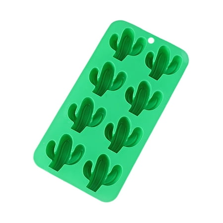 

Cactus Ice Cube Tray Food Grade Silicone Mold for Chocolate Candy Cookie Fondant Mini Soap Baking Bath Bomb Candle