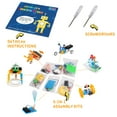 thumbnail image 7 of Rirool STEM Robotics Kit 6-in-1, Science Experiments for Kids Ages 6-12 Year Old, Building Toys with Reptile Robot, Balance Car, Bubble Machine, Gift for Boys & Girls, 7 of 7