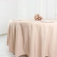 thumbnail image 6 of BalsaCircle 10 Pieces 108" Nude Round Polyester Tablecloths Fabric Table Cover Linens, 6 of 8