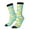 2 Black-1, variant on Yellow Lemon Print Adult Socks for Men & Women,Calf Socks, Ankle Socks,Boots Socks,Breathable Casual Sock,Unisex Crew Socks