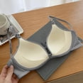 thumbnail image 4 of Women's Wireless Front Closure Push Up Bra, Beautiful Back Small Bust for Everyday Wear, Comfortable, Soft, Breathable, 4 of 6