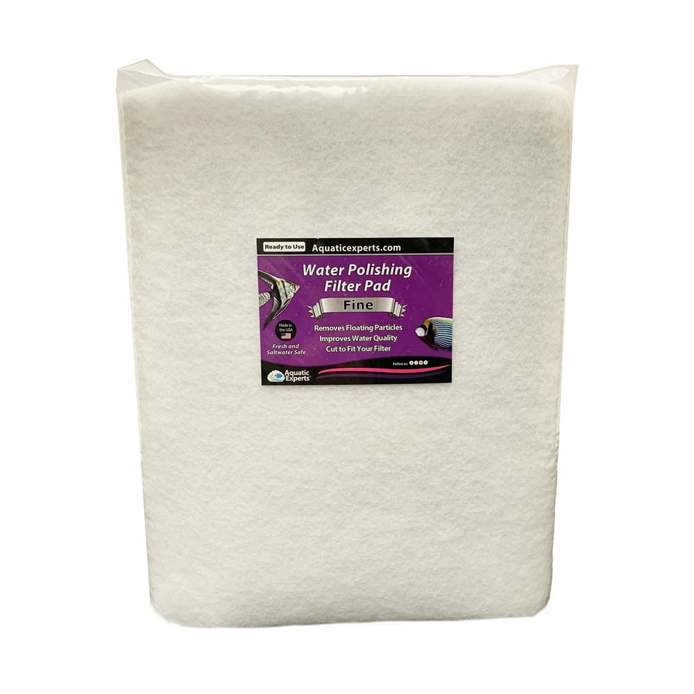 Polishing Filter Pad 50 Mi Aquarium Prefilter Media 24 in by 36 in by