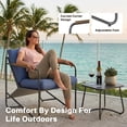 3-Piece Outdoor Patio Furniture Set with Comfortable Cushions, Weather ...