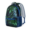 thumbnail image 2 of Aloha Tropical Plant Backpack - Waterproof & Breathable School Bag with Jungle Leaves Design for Students, 2 of 6
