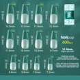 thumbnail image 4 of Nailpop 600 Uds Gel suave X puntas de uñas cubierta completa ataúd Stiletto uñas postizas Extra corto cuadrado de almendra remojo de Gel puntas de uñas postizas, 4 of 5