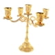 thumbnail image 4 of Candelabros de cristal chapado / Candelabros de 5 velas, para bodas, fiestas y cenas. 5 brazos-22.5cm, 4 of 9